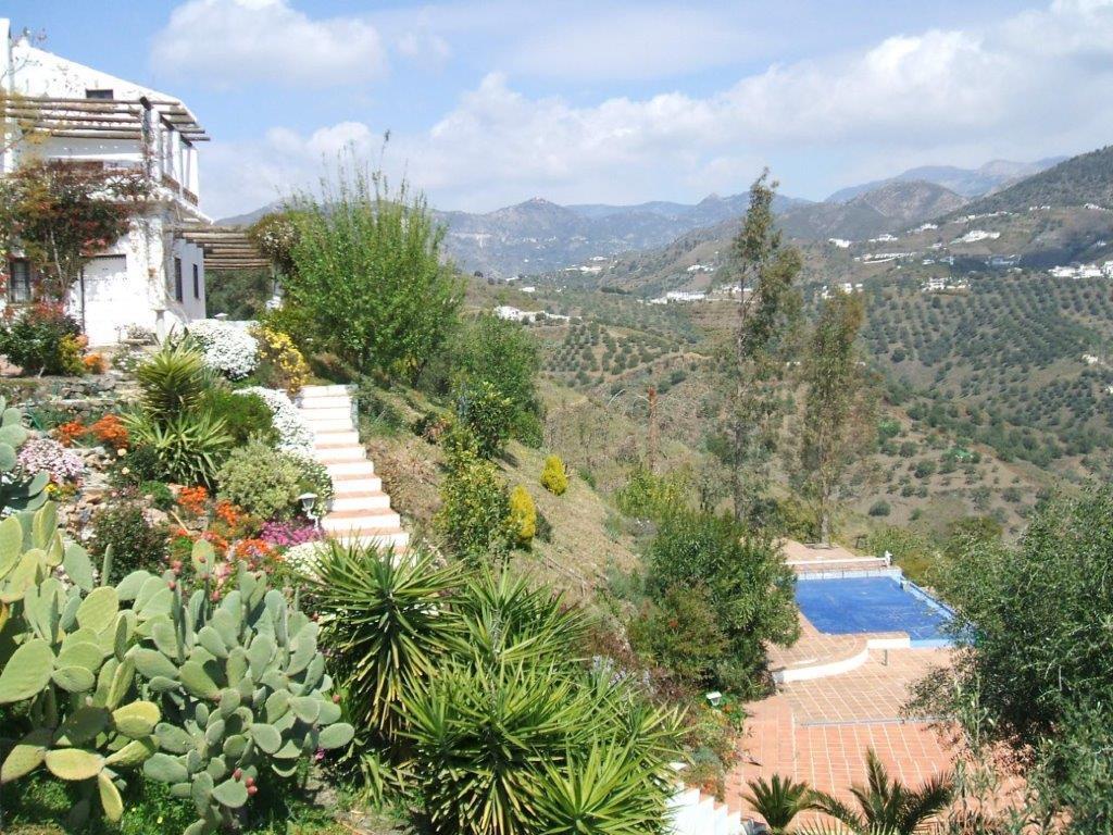 Ferienwohnung Casa Del Cielo Frigiliana Exterior foto